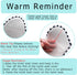 2Pairs Warm Plush Thick Padded Non Slip Soft Toilet Seat Cushion Washable Bathroom Warmer Static Cling Non Adhesive for Toilet, Grey...