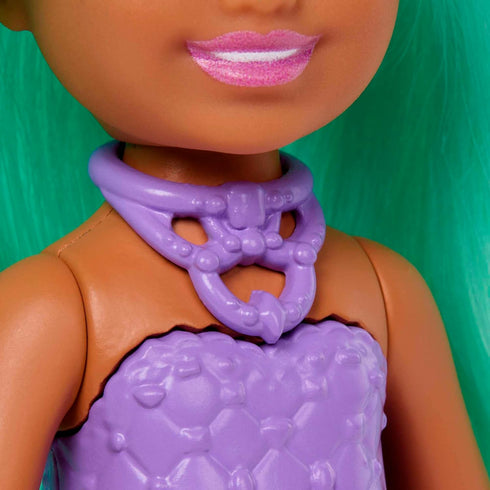 Barbie Dreamtopia Chelsea Unicorn Small Doll with Detachable Tail, Horn Headband Accessory & Green Hair, Bends at Waist...