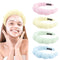 Canitor 4 PCS Spa Headband for Washing Face Facial Skincare Headbands Terry Cloth Sponge Makeup Headband Puffy Face Wash Headband Teen Girl Gifts ...