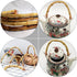 Angoily Rattan Teapot Handle Japanese Teapot Handle Replacement for Ceramic Pot Pottery Tea Pots Replacement Handle Accessories 3pcs...