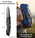 Multitool Pocket Pliers Folding Knife Stainless Steel Survival Camping Knife Bottle Opener Screwdrivers Liner Lock Durable Sheath Gifts for Men Pe...