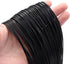 60Pcs Waxed Necklace Cord Bulk for Jewelry Making,Necklace Rope String with Clasp for DIY Bracelet Pendant,Black(18 Inches and Thickness 1.5mm), P...