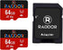 64GB 2Pack Memory Card UHS-I L, U3, V30, Class10, Super Fast Speed R/S 95MB/s W/S 70 MB/s TF Card 4k Video Recording, Extreme Gaming 2 Memory Card...