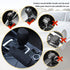Car Gear Shift Cover + Handbrake Cover,Non-Slip & Breathable Shift Knob Cover Emergency Brake Cover,Universal Car Accessories Interior Shifter Cov...