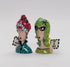 Fine Porcelain Dollymama's Lady Perfection-Spicy Salt and Pepper Shaker by Joey, 4-7/8" H...