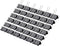 Medium Binder Clips and paper clips (36 Pcs) 1.25 Inch,Black metal Medium Paper Clamps for Office, Home, School...