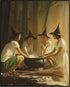 Posterizer 1 pcs-group of witches around their cauldron-for occult lovers 2-Gothic Art-Photography Art-Gift for Steampunk or Goth Fans- unframed w...
