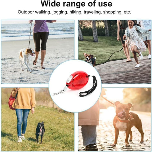 2PCS Retractable Dog Leashes, Portable Pet Walking Leashes 360° Dog Training Leads with Tape & Hook for Small Pet Dog Cat Rabbit (2.5m/8.2Ft)...