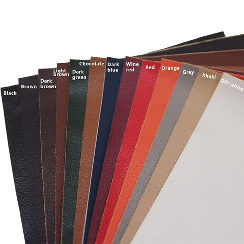 Leather Repair Patch, 4 x 65 inch Self-Adhesive Leather Repair Tape, Leather Patches for Couch, Car Seats, Handbags, Jackets, First Aid Patch?Choc...