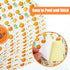 48 Pieces Baby Shower Water Bottle Labels Oranges little cutie baby shower decorations Bottle Stickers Waterproof Oranges Wrappers for Unisex Favo...