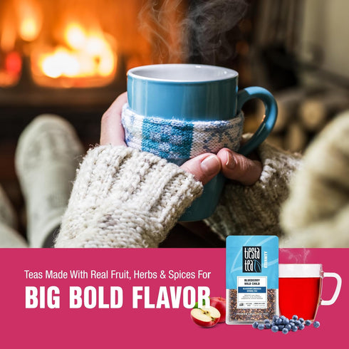 Tiesta Tea - Tiesta's Top Loose Leaf Tea Gift Box, Loose Leaf, Medium Caffeinated Variety Pack, Make Hot & Iced Brews, 3 Pouches of Assorted Blend...