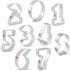Ann Clark Cookie Cutters Number Cookie Cutters 9-Pc. Set Made in USA...
