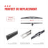 14 inch Rear Wiper Blade Fit for Honda Pilot 2015 2014 2013 2012 2011 2010 2009 Back Windshield Wiper 14-F (Single)...