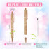 12Pcs Rhinestone Pens Bling Metal Ballpoint Diamond Pens Bulk Fancy Sparkly Crystal Press Retractable Black Ink 0.7mm For Women Office Meeting Bir...