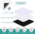 2PCS Small Magnetic Dry Erase Board Sheet for Refrigerator, Fridge Whiteboard for Kitchen, 12"x8" White Board Organizer and Planner with Stain Res...