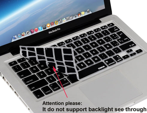 Spanish Language Keyboard Cover Silicone Skin for Macbook Pro 13 15 17 Inch...