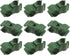 Create idea 50Pcs Plant Trellis Cane Connector, Climbing Rattan Stent Accessories Plant Connector Stake Clip for Garden Orchard Tomato Cage 11mm...