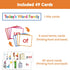 Word Families Pocket Chart, Word Building Center for Kindergarten Prek Preschool Classroom, Phonics and Spelling Learning Material for Homeschool ...