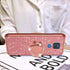 nancheng for Moto G Play (2021), Phone Case for Motorola G Play 2021 Women Glitter Cute Luxury Soft TPU Silicone Clear Cover with Lanyard Stand Bu...