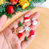Keoker Christmas Clay Cutters, Christmas Clay Cutters for Jewelry Making, 10 Clay Cutters Shapes Christmas, Christmas Tree Clay Cutter for Earring...
