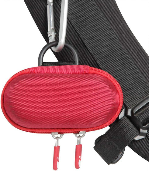 Hermitshell Hard Travel Case for Skullcandy Sesh True Wireless in-Ear Earbud (Red)...