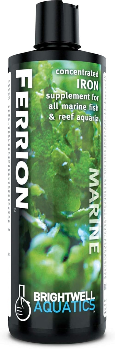 Brightwell Aquatics Ferrion - Concentrated Iron Supplement for Marine Fish and Reef Aquariums 250-ml...