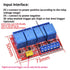 2PCS 4 Channel 24V Relay Module with Optocoupler High or Low Level Trigger Expansion Board for Raspberry Pi Arduino...