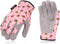 Vgo... 1-Pair Age 4-5 Kids Gardening Gloves,Children Yard Work Gloves,Soft Safety Outdoor Playing Gloves (Size S, Pink Bee, KID-MF7362)...