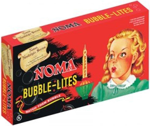 Noma Bubble Lite Set of 7 Vintage Special Edition Christmas Lights Nostalgia...