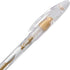 Pentel Sunburst Metallic Gel Pen, Medium Tip, Gold/Transparent Barrel, Gold Ink, Box of 12 (K908-X)...
