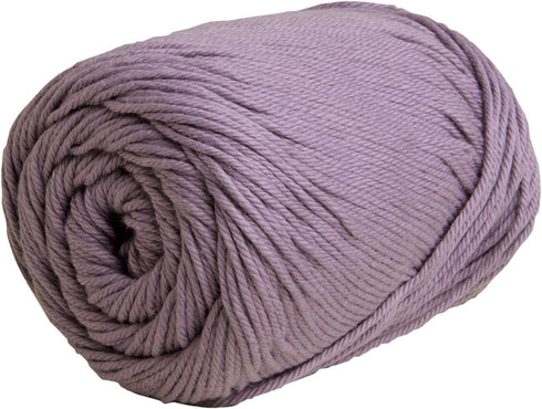Knit Picks Dishie Worsted Weight 100% Cotton Yarn Purple - 100 g (Lilac Mist)...
