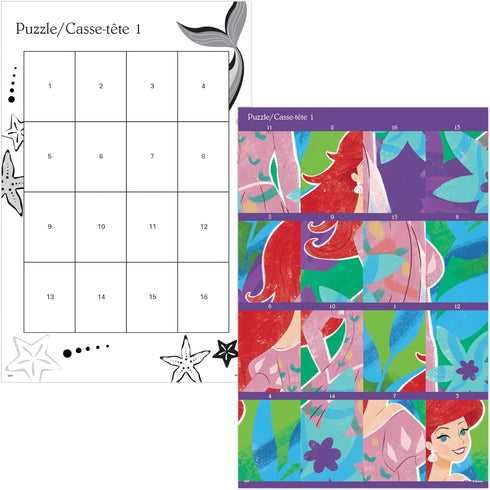 DISNEY PRINCESS - STICKER PUZZLE PACK Sticker Puzzle Pack...