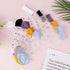5 Pairs See-Through Socks Colorful Striped Dot Ultra-Thin Glass Socks Sheer Socks Mesh Casual Lace Socks Thin Fishnet Socks for Women...