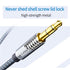 3.5mm Audio Cable 3FT Male to Male Stereo Aux Cord 90 Degree Right Angle Aux Cable Nylon Braided Aux Cable Compatible with Beats iPhone iPod iPad ...