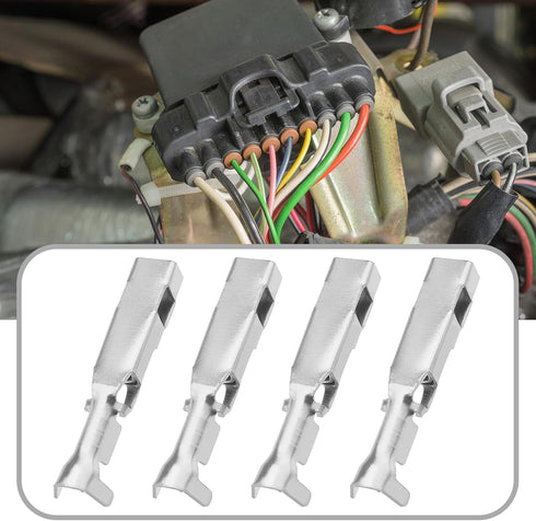 50Pcs 1.5mm Car Female Connection Terminal 211CC2S1160P Compatible with Delphi Female Terminal Connectors Automotive Wiring Harness Connector...