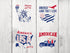 Hying 9PCS Patriotic 4th of July Stencils for Painting on Wood Wall, 7.9 x 7.9 Inch Reusable 4th of July Stencils, American Flag USA Patriotic Ste...