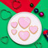 KAISHANE Love Heart Cookie Cutter Set - 5 Pieces Stainless Steel Heart Shaped Cookie Cutter Biscuit Pastry Cutter...