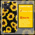 Case for iPhone 13 Mini, Sunflower Floral Pattern, Shockproof Soft Silicone Slim Cute Yellow Flower Case Compatible with iPhone 13 Mini 5.4 Inch...