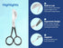 Applique Pelican Duckbill Blade - Double Bent Curved Offset Handle Scissors for Embroidery, Fabric, Arts & Craft by Artman Instruments (4.5 Inch)...
