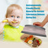 Collapsible Microwave Cover for Food Microwave Splatter Cover Dishwasher Safe,BPA Free,10.5 inch,Gray...