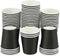 50 Pack 3 oz Paper Cups,Bathroom cups, Espresso Cups, Small Paper Cups for Mouthwash, Snacks, Suitable for Family, Party, Picnic(Black)...