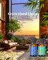 VTS Hotel Scent Essential Oils with Waterless Diffuser, Luxury Hotel Inspired Home Fragrance Aromatherapy Oil Blends 6x10ml, Air Freshener Hotel C...