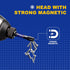 21Pieces T7-T40 Security Torx Screwdriver Bit Set,Impact Tough Magnetic Torx Head Power Bits, S2 Alloy Steel Star Bit with Impact Magnetic Bit Hol...