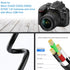 Replacement Camera USB Cable for Nikon Digital DSLR D3400 D3500 D5600 D7500 1J5,Nikon Camera Cord Accessories,UC-E20 Charging Cable Photo Data Tra...