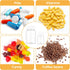 6 Pcs Clear Pill Bottle 30ml/80ml Plastic Medicine Containers Sample Jar with Caps Refillable Tablet Storage Holder Empty Reagent Chemical Organiz...
