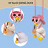 Cool Swinging Duck Car Hanging Ornament, Pendant Interior Rearview Mirror Decoration and Car Rear View Mirrior Hanging Accessories (Bottle Duck)...