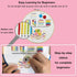 VIVIDOX 4 Sets Embroidery Kit for Beginners with Stitch Video, Cross Stitch Kits for Adults Practice, Starters, Hand Craft Lover with Embroidery C...