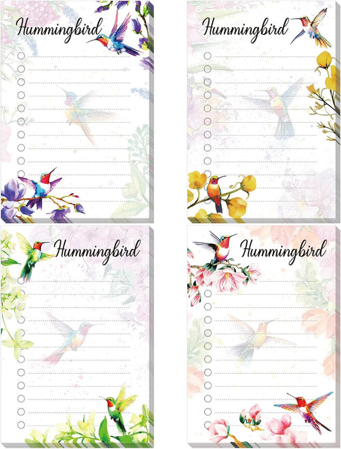 4 Pads Funny Animal Sticky to Do Notepad Chicken Hens Dogs Cats Pigs Lover Gifts Chicken Scratch Notepad Chicken Gifts for Rooster Baby Chicklet B...