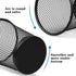 Gwybkq Pencil Holder 6 Packs for Desk Mesh Pen Cups Metal Pencil Holder Desk Organizers and Storage...