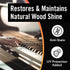 Piano Shine Polish & Cleaner - Clean, Polish, Wax & Protect Glossy Pianos & Surfaces - Made in USA - 8 oz Cleaning Solution with Added UV Protecta...